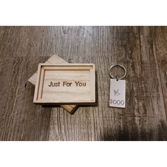 I Love You 3000 ASL Keychain - Picture 6 of 6